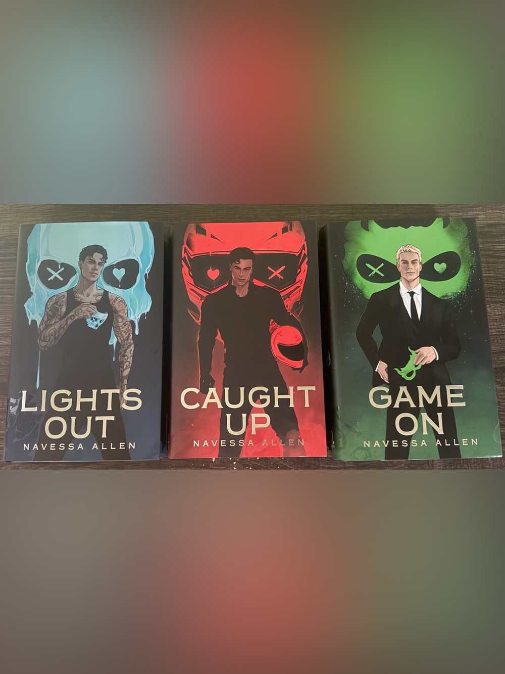 Fairyloot edition of Into Darkness Series by Navessa Allen